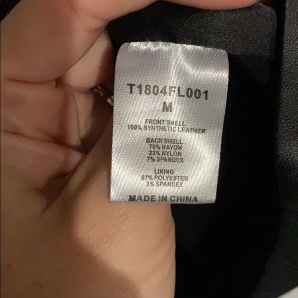 Tart | Frankie Leather Shift Dress NWT - Picture 6 of 6